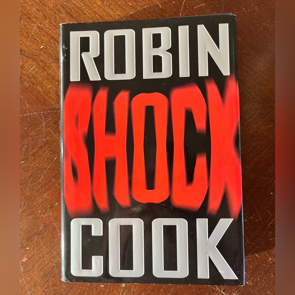 Shock Coffee Table Book - Black and Red
